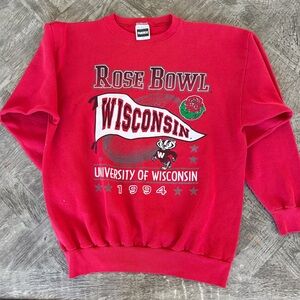 Vintage Rose Bowl Wisconsin Football Crew